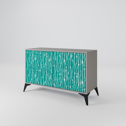 TURQUOISE RAIN 2-türiges Sideboard