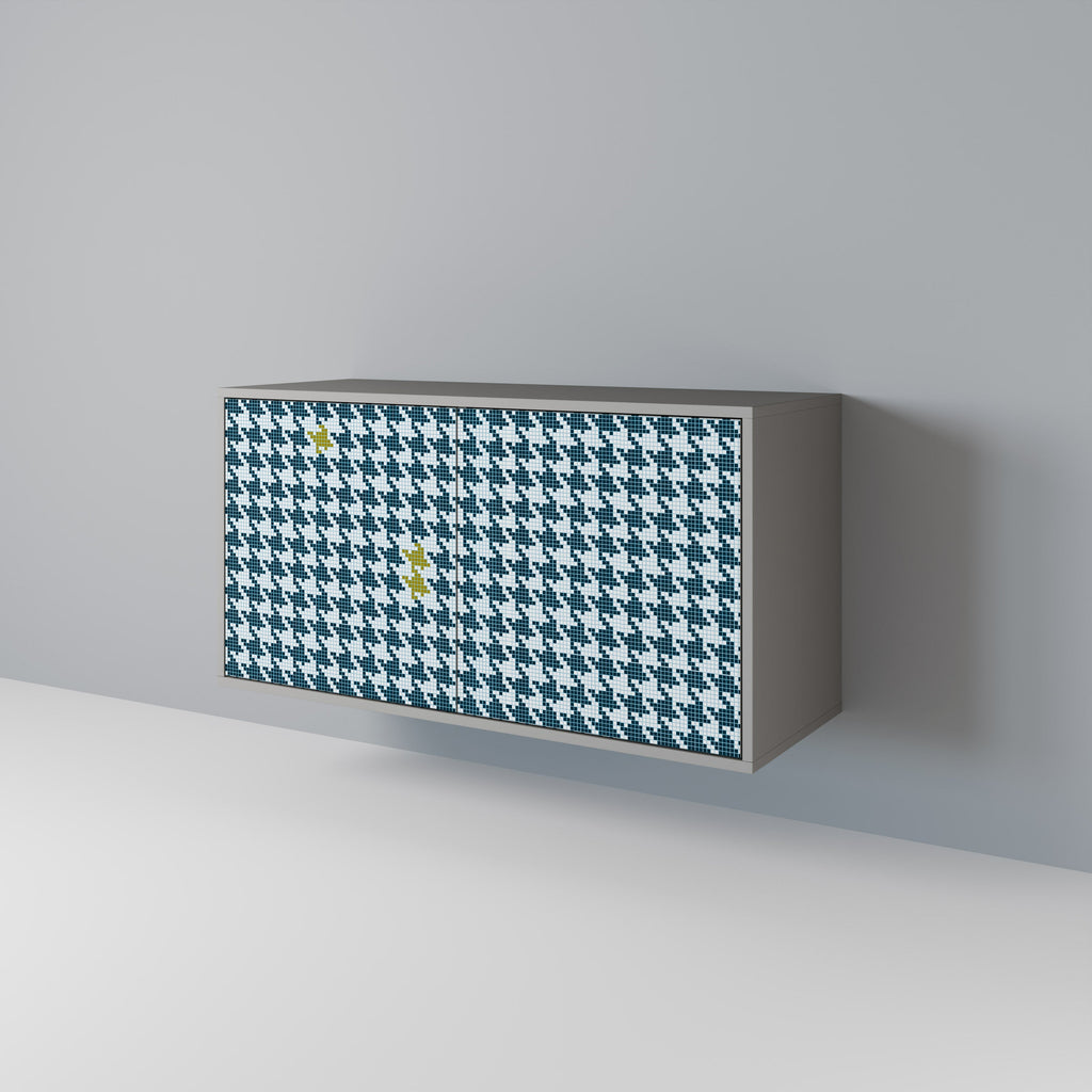 OUT OF CONTEXT Sideboard mit 2 Türen in Grau