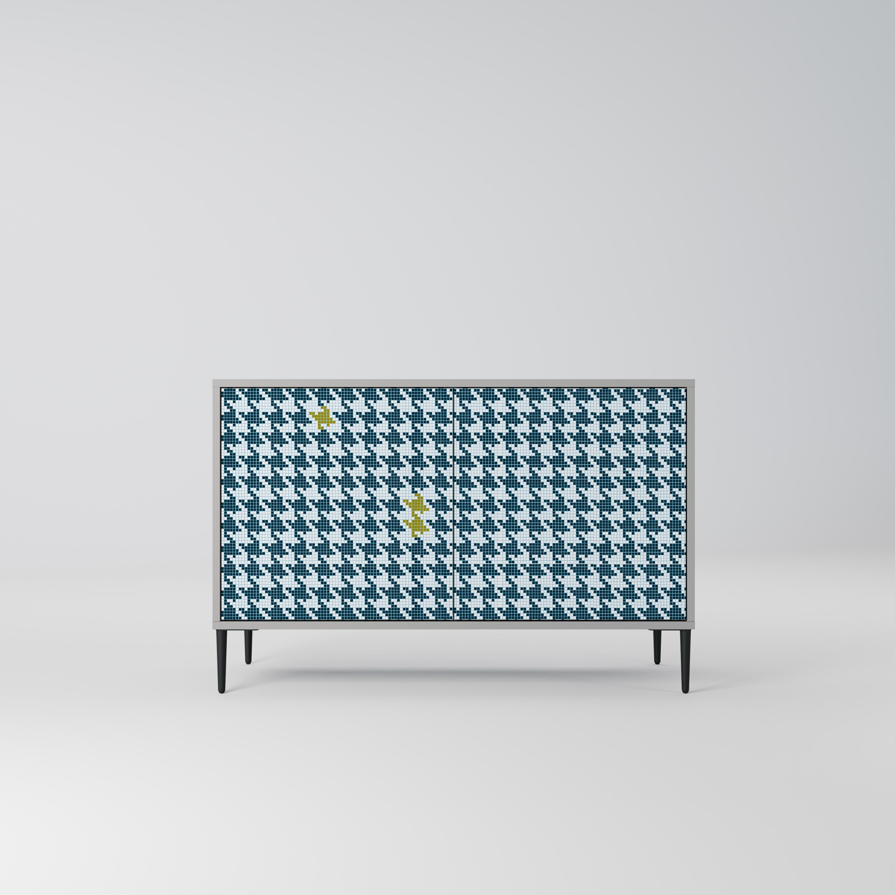 OUT OF CONTEXT Sideboard mit 2 Türen in Grau