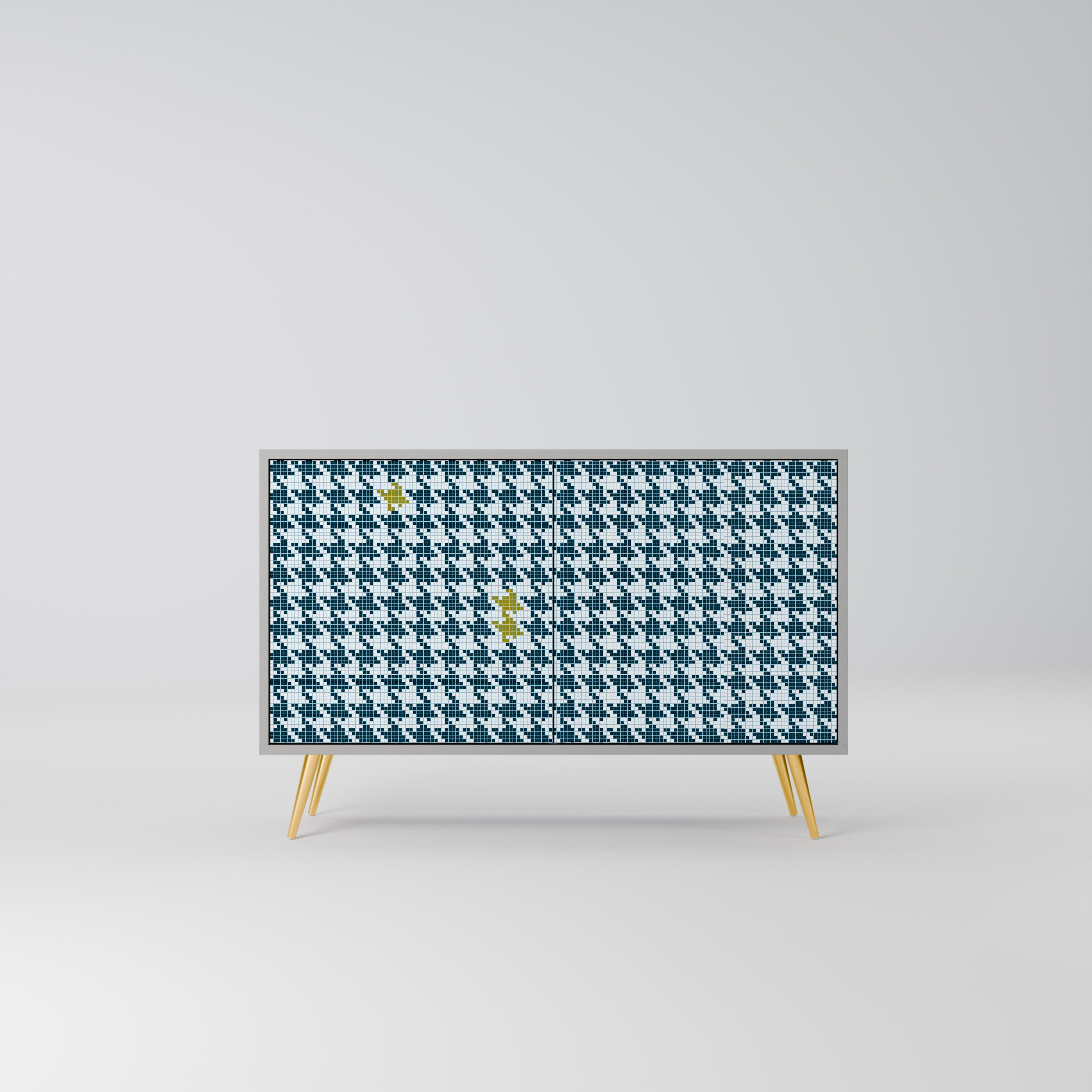 OUT OF CONTEXT Sideboard mit 2 Türen in Grau