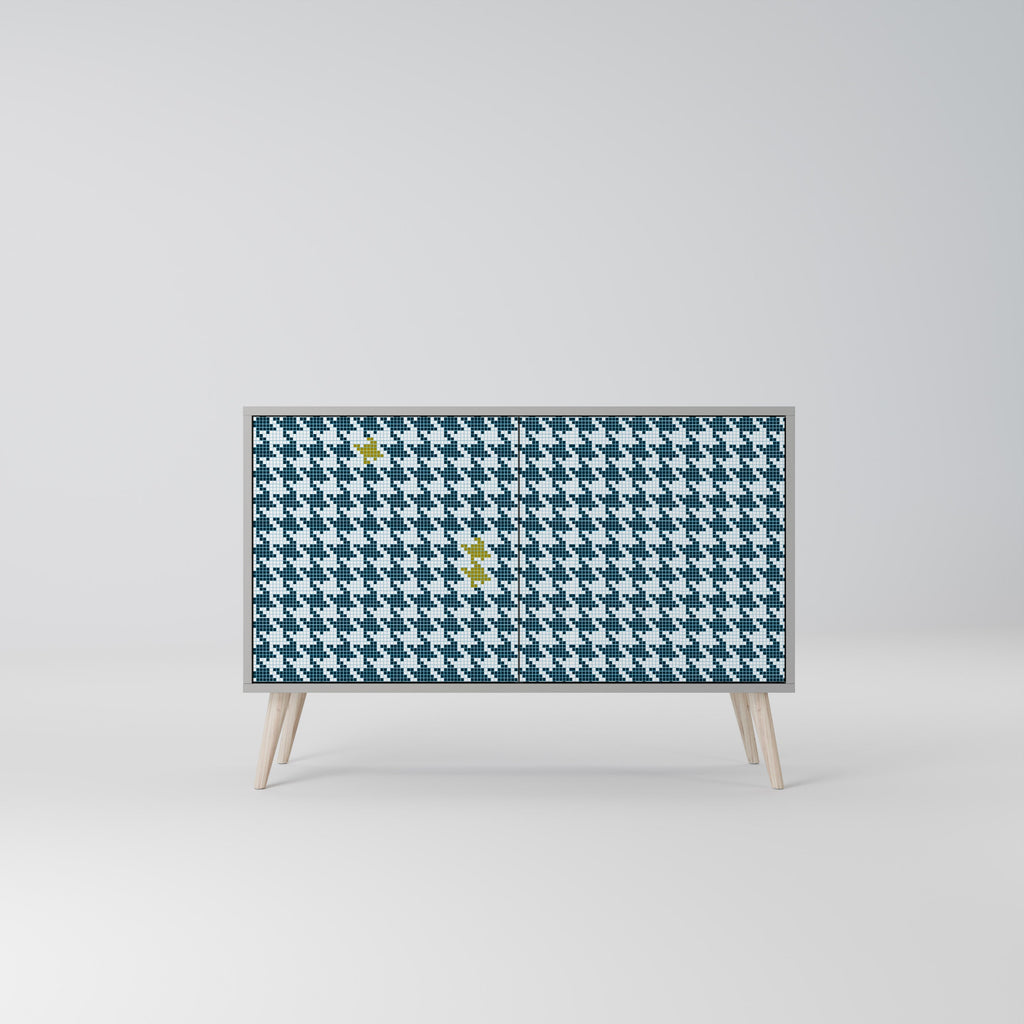 OUT OF CONTEXT Sideboard mit 2 Türen in Grau