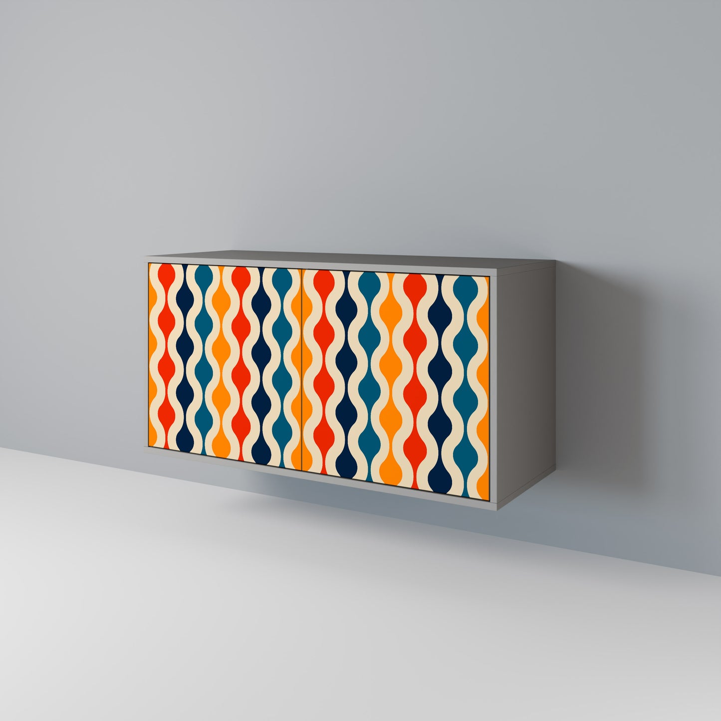 COLORFUL NOSTALGIA 2-türiges Sideboard