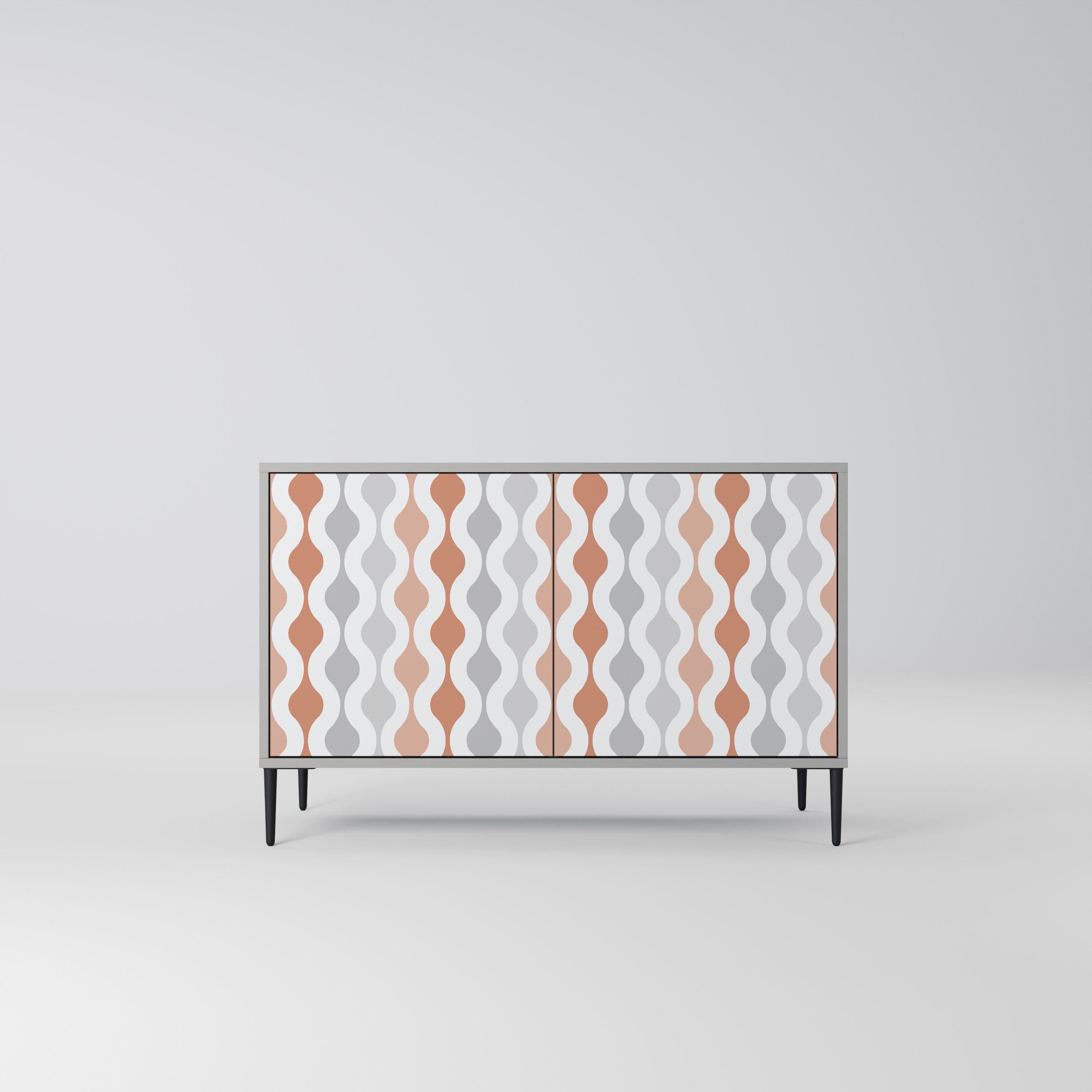 HAZY NOSTALGIA Sideboard mit 2 Türen in Grau