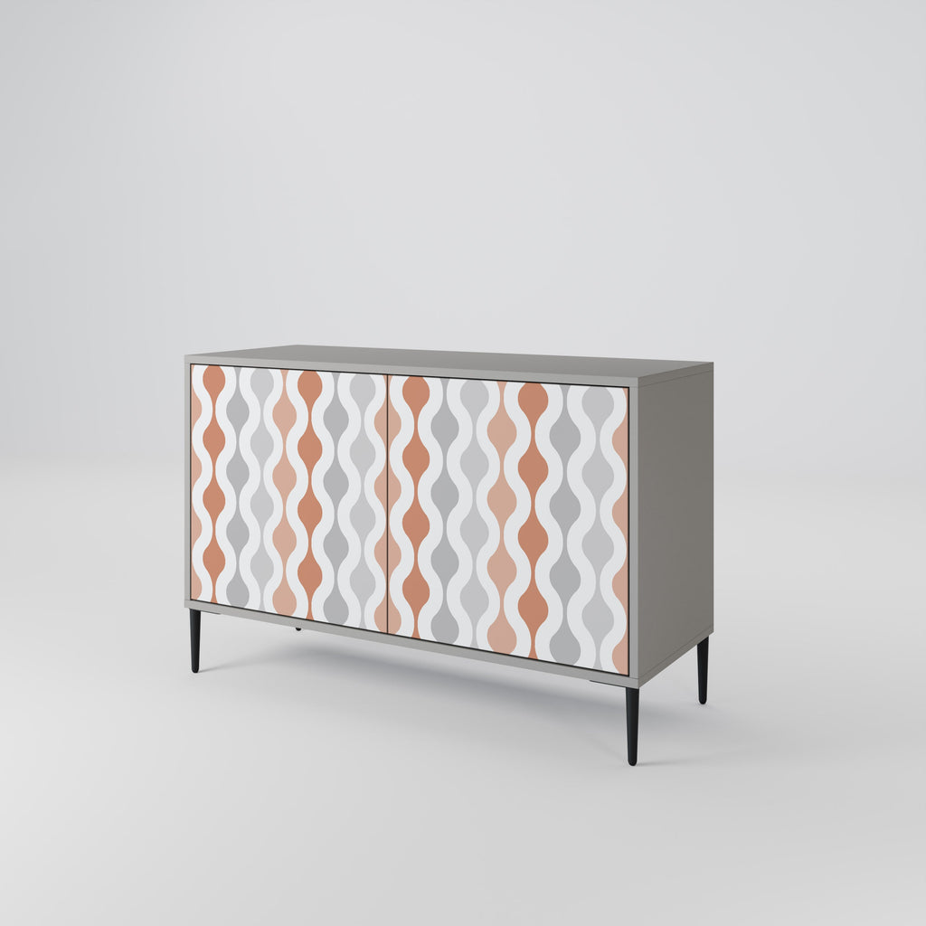 HAZY NOSTALGIA Sideboard mit 2 Türen in Grau