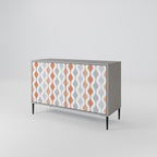 HAZY NOSTALGIA Sideboard mit 2 Türen in Grau