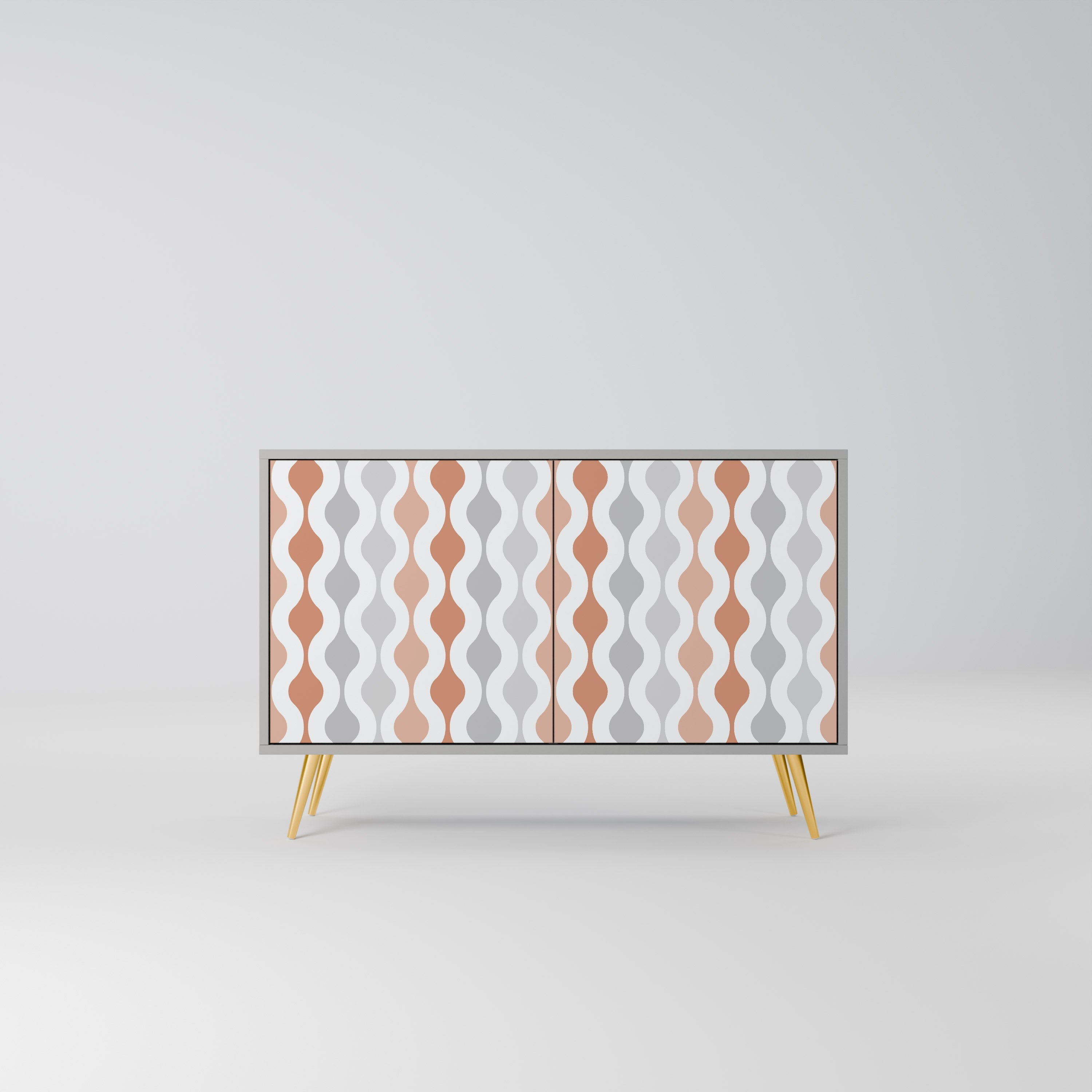 HAZY NOSTALGIA Sideboard mit 2 Türen in Grau