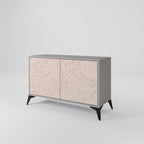 CERAMIC TEXTURE Sideboard mit 2 Türen in Grau