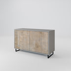 SCREEN ERROR Sideboard mit 2 Türen in Grau