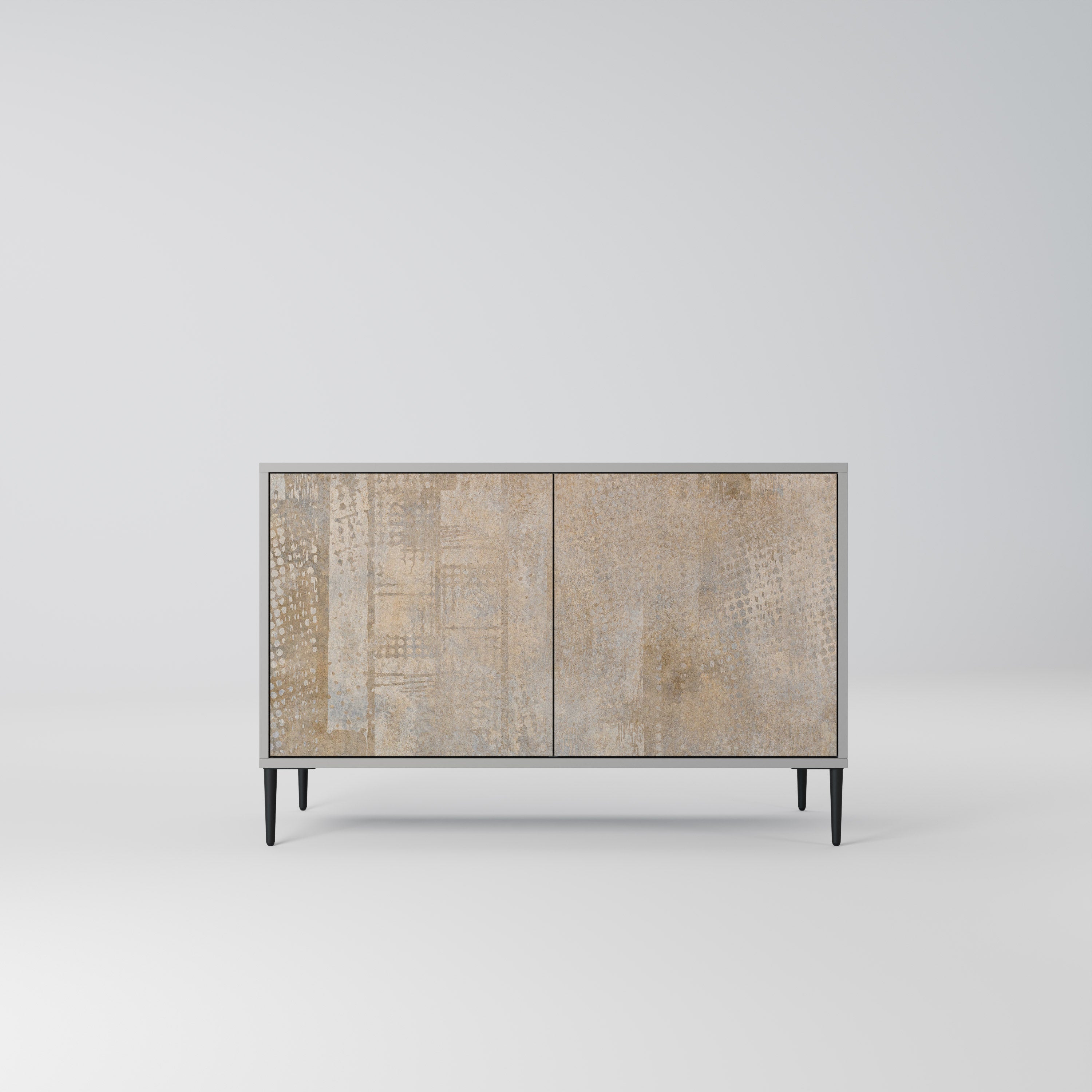 SCREEN ERROR Sideboard mit 2 Türen in Grau