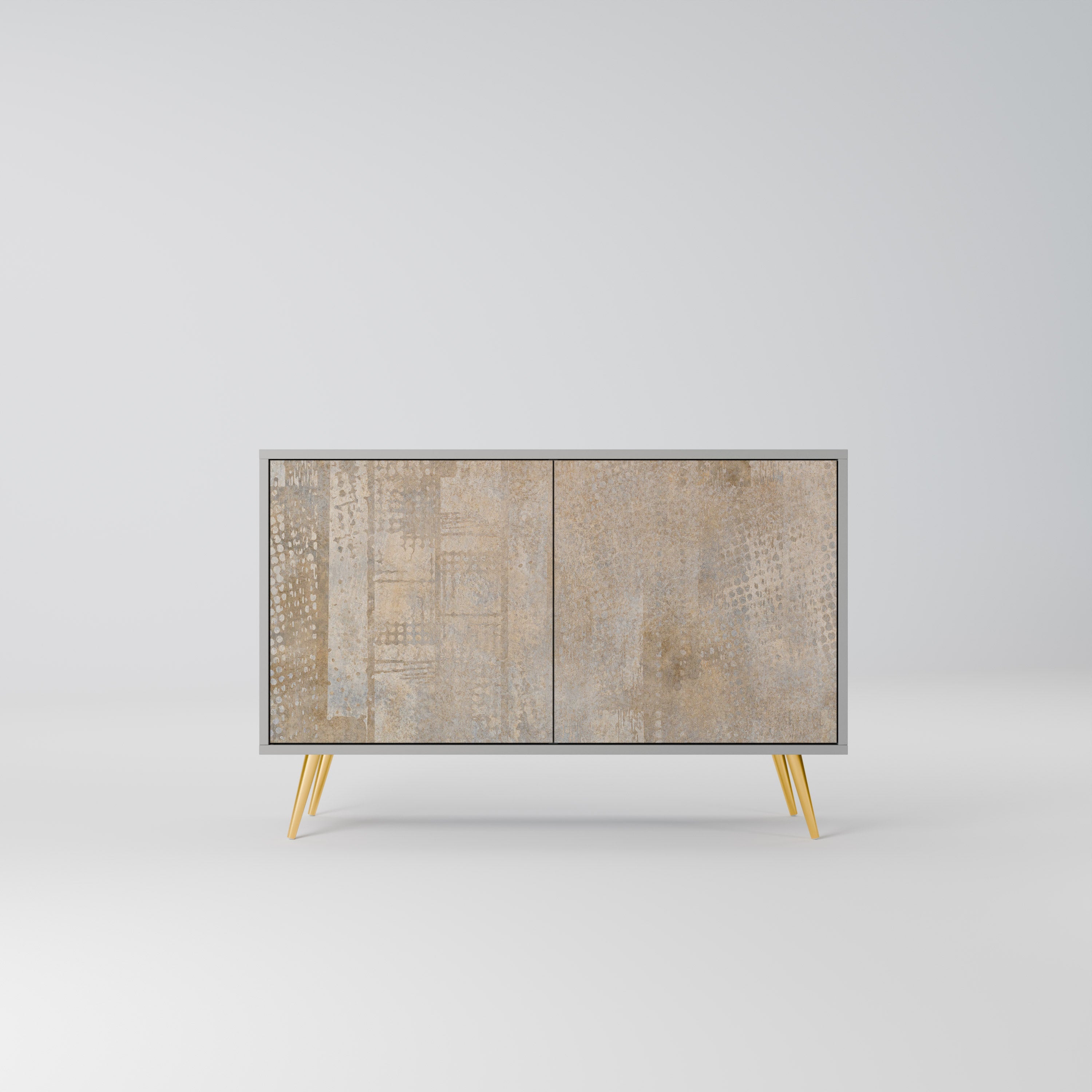 SCREEN ERROR Sideboard mit 2 Türen in Grau