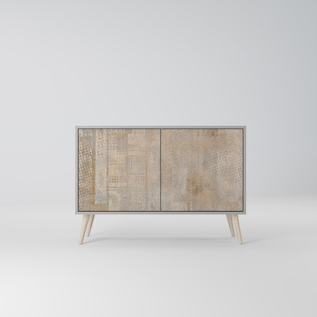 SCREEN ERROR Sideboard mit 2 Türen in Grau