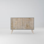 SCREEN ERROR Sideboard mit 2 Türen in Grau