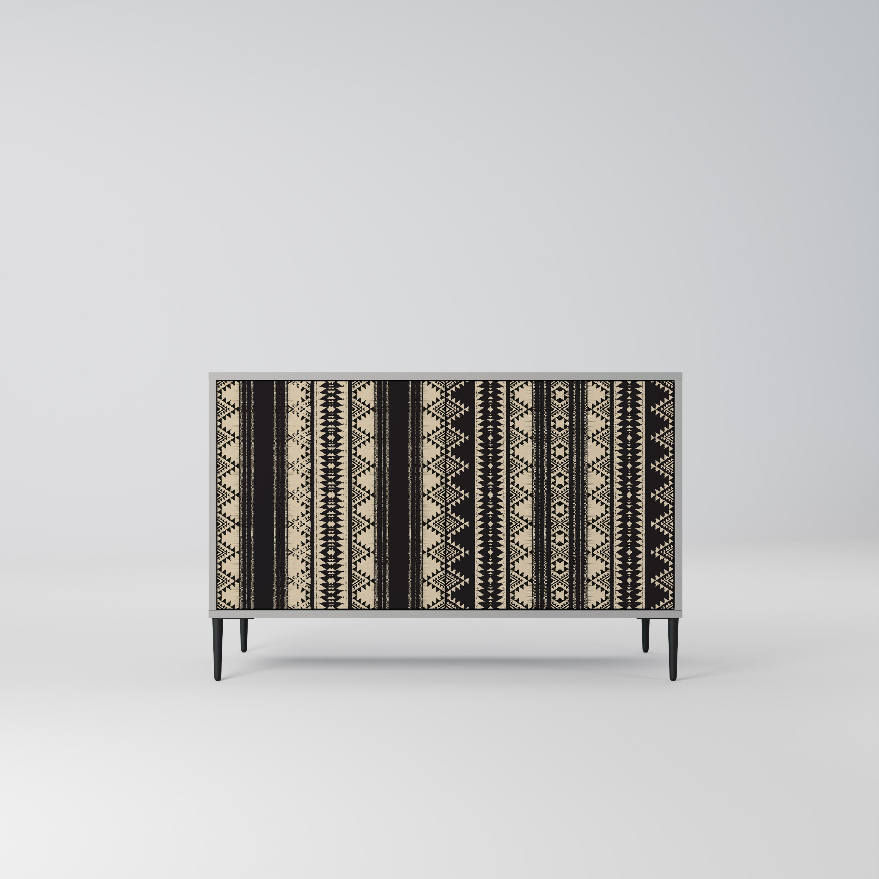 AZTEC Sideboard mit 2 Türen in Grau