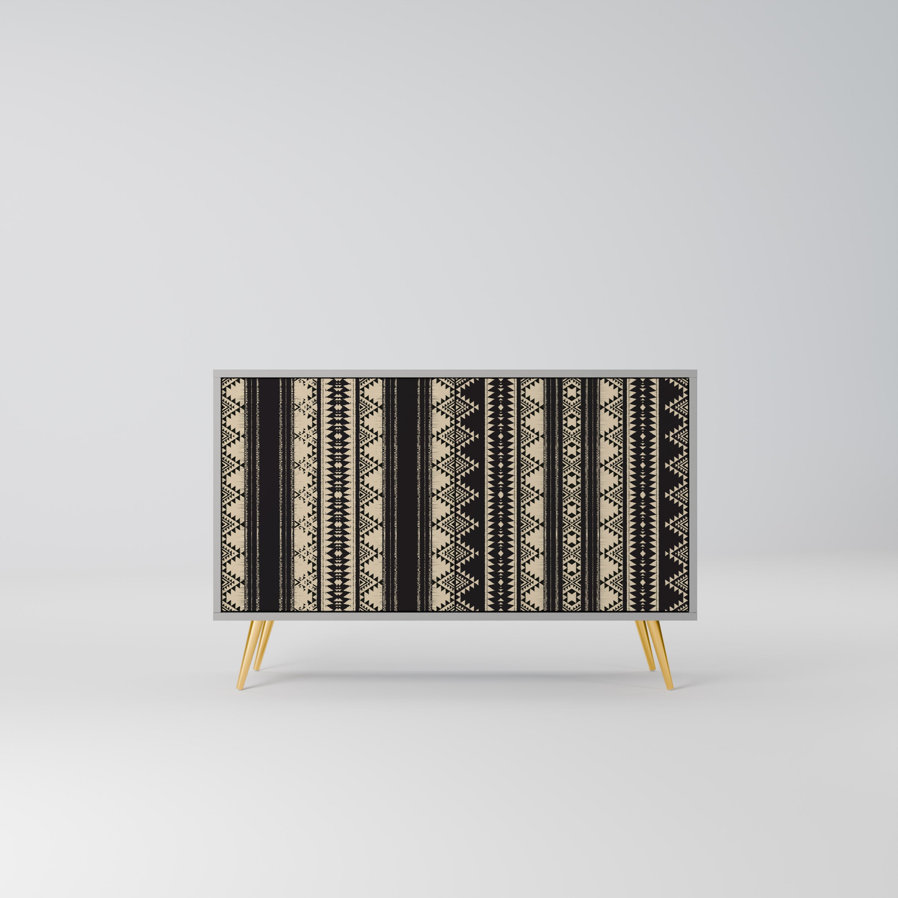 AZTEC Sideboard mit 2 Türen in Grau