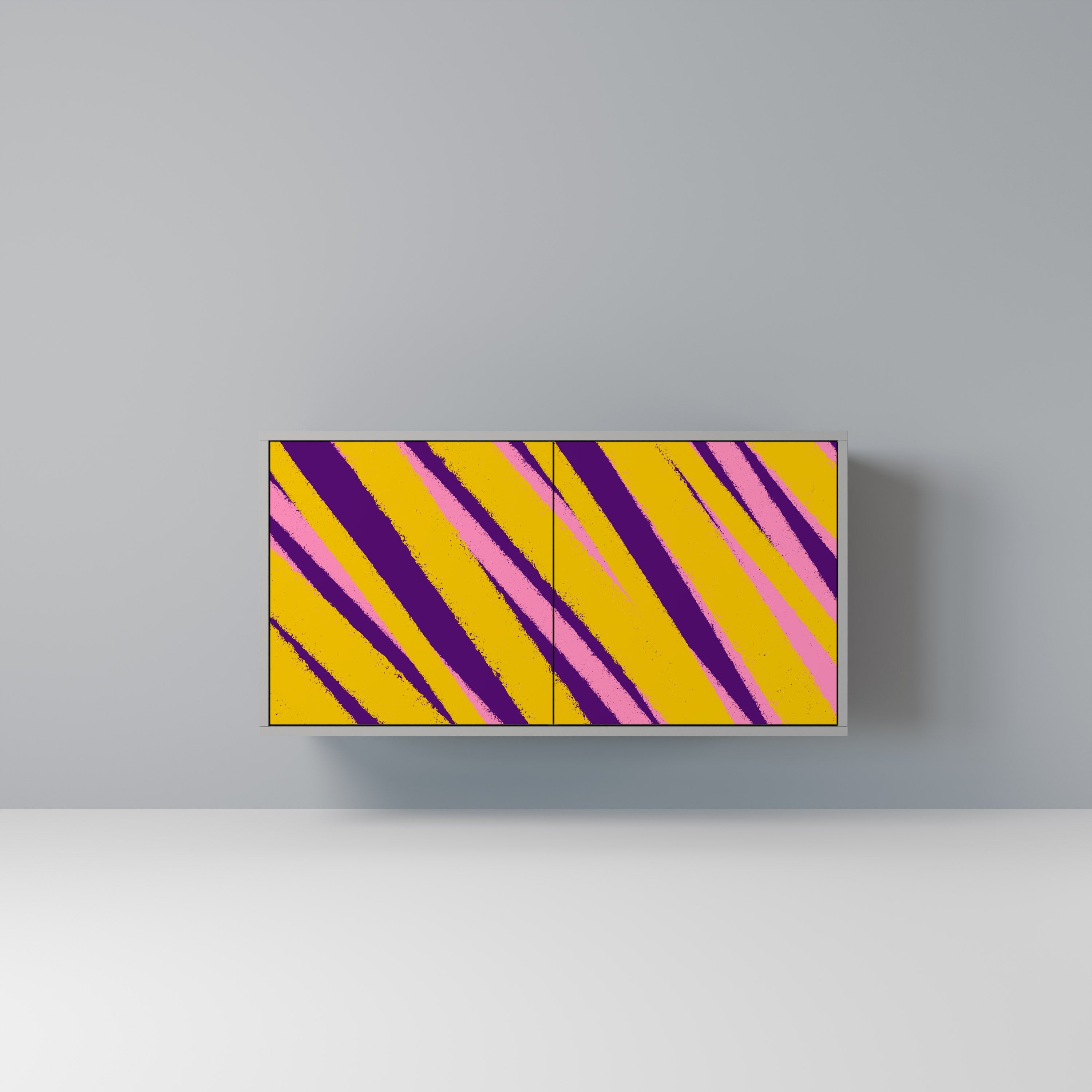 DREAMS COME TRUE Sideboard mit 2 Türen in Grau