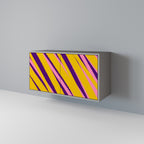 DREAMS COME TRUE Sideboard mit 2 Türen in Grau