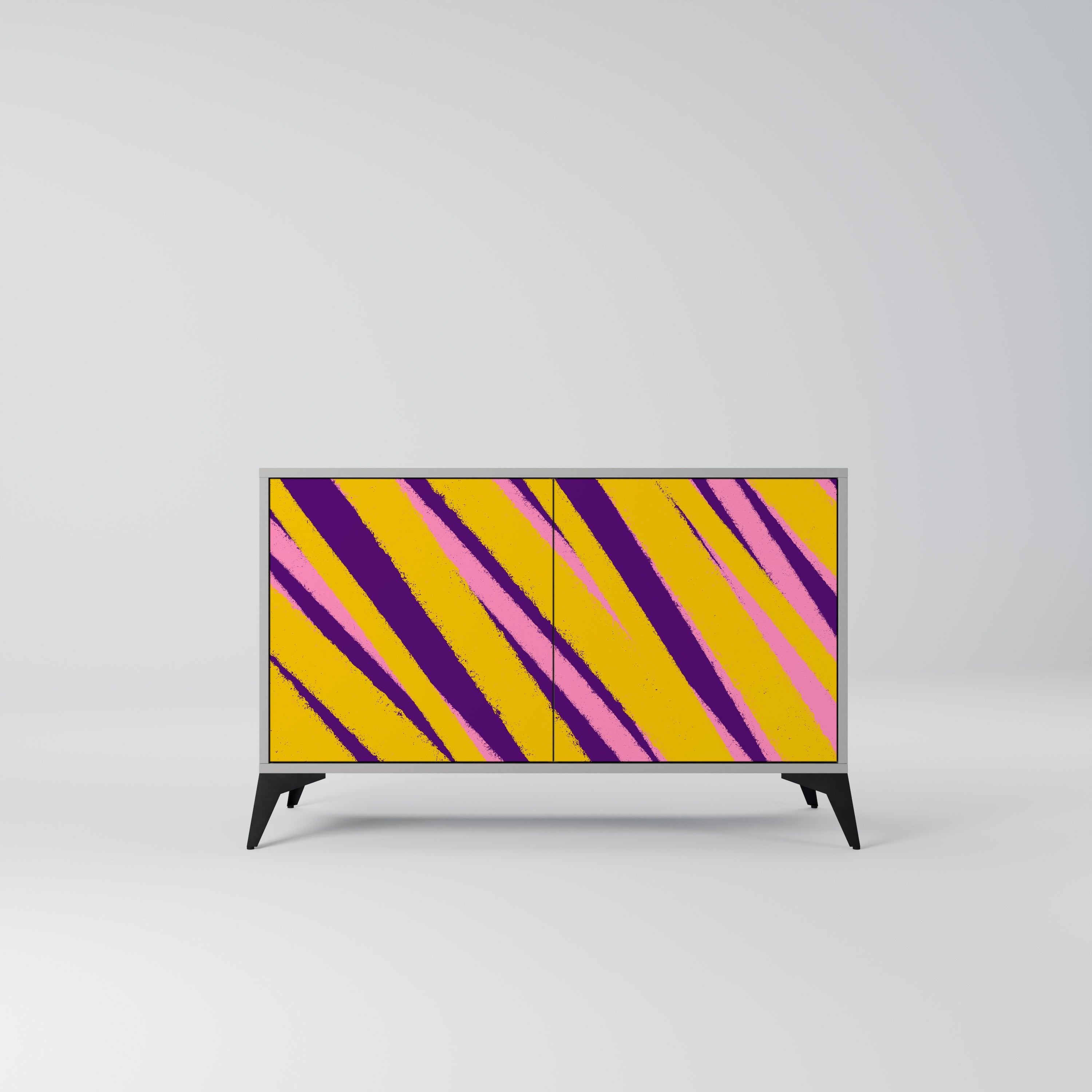 DREAMS COME TRUE Sideboard mit 2 Türen in Grau