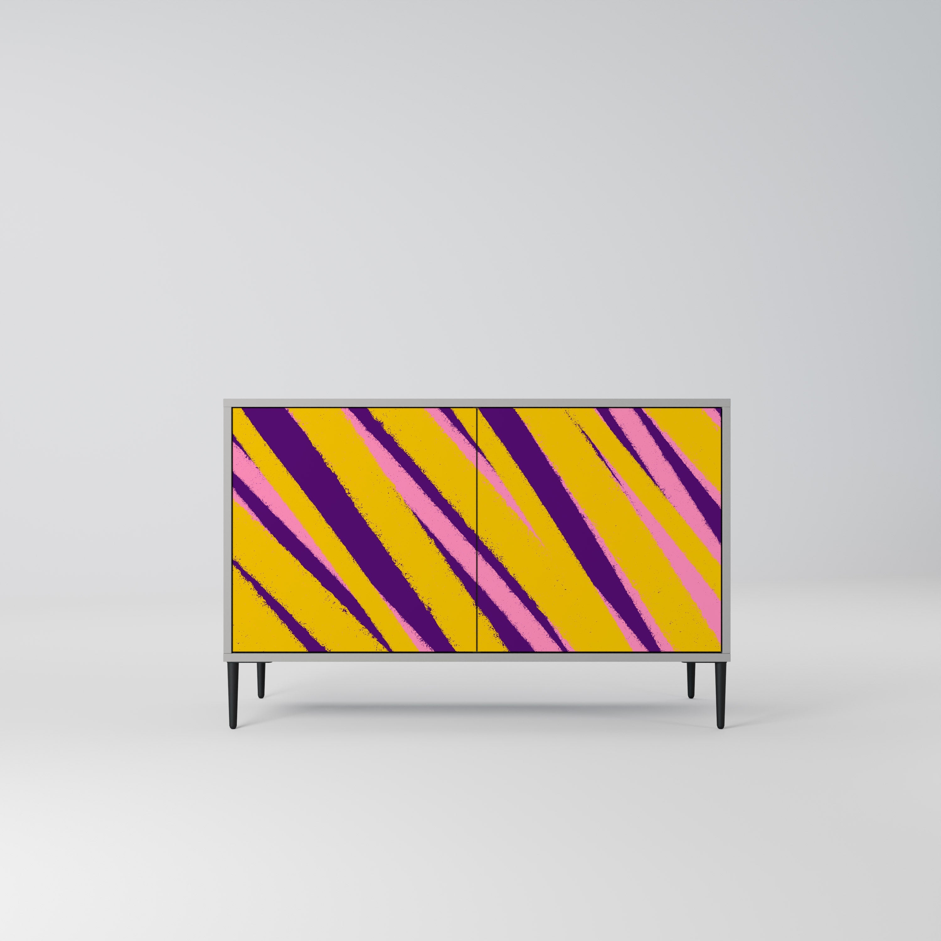 DREAMS COME TRUE Sideboard mit 2 Türen in Grau