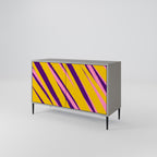 DREAMS COME TRUE Sideboard mit 2 Türen in Grau