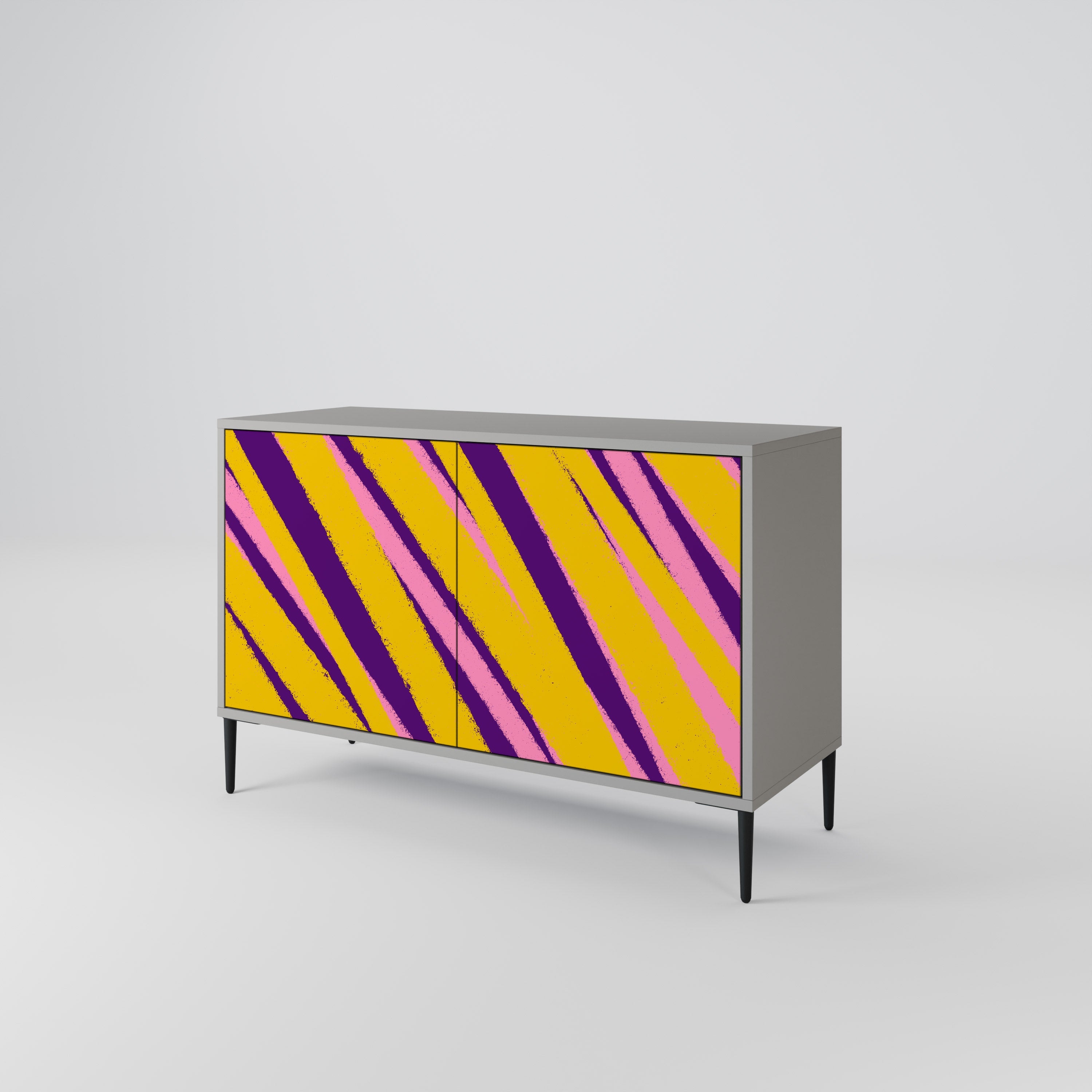 DREAMS COME TRUE Sideboard mit 2 Türen in Grau