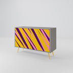DREAMS COME TRUE Sideboard mit 2 Türen in Grau