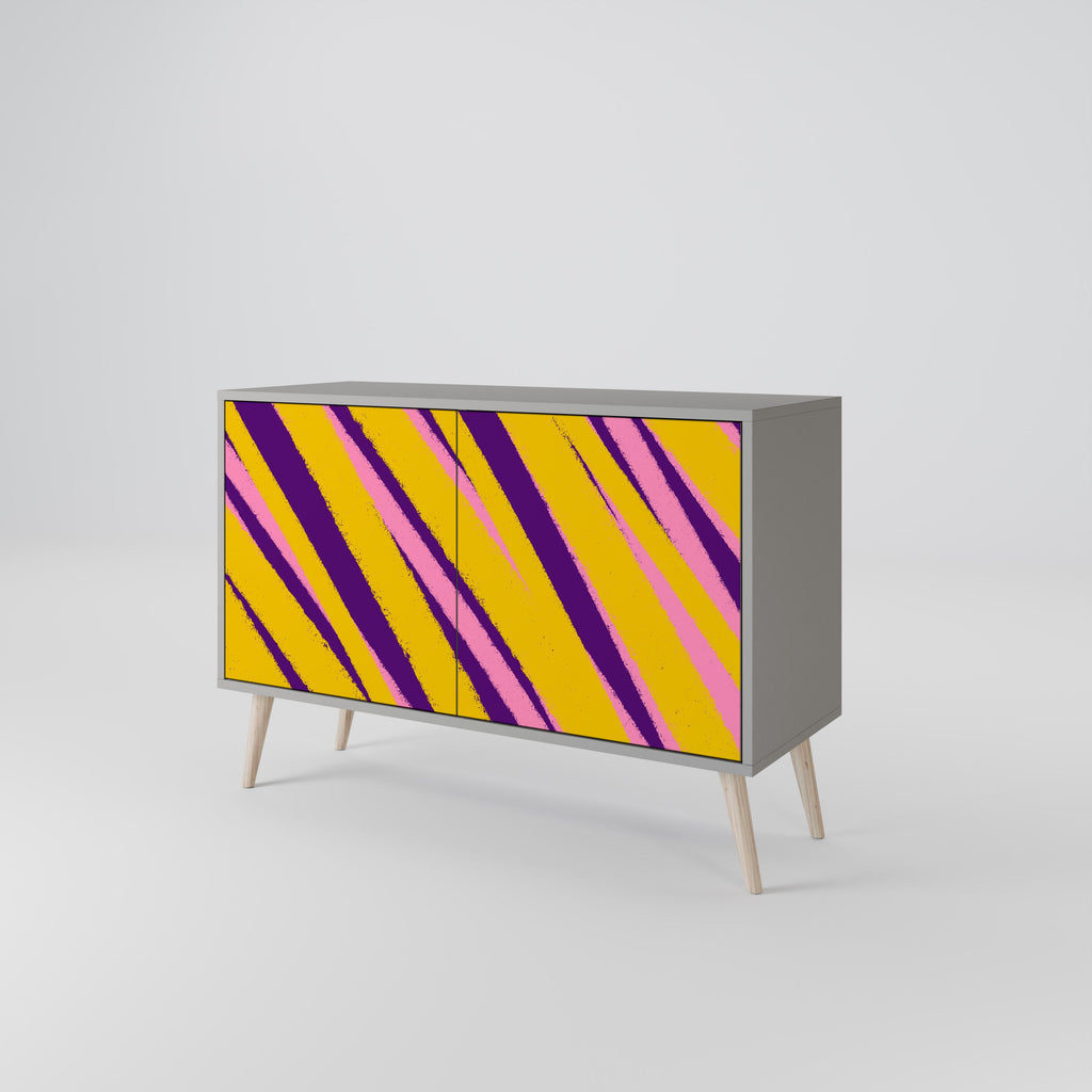 DREAMS COME TRUE Sideboard mit 2 Türen in Grau