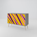 DREAMS COME TRUE Sideboard mit 2 Türen in Grau