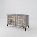 SLIGHTLY BLURRED Sideboard mit 2 Türen in Grau