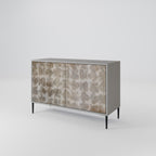 SLIGHTLY BLURRED Sideboard mit 2 Türen in Grau