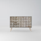 SLIGHTLY BLURRED Sideboard mit 2 Türen in Grau