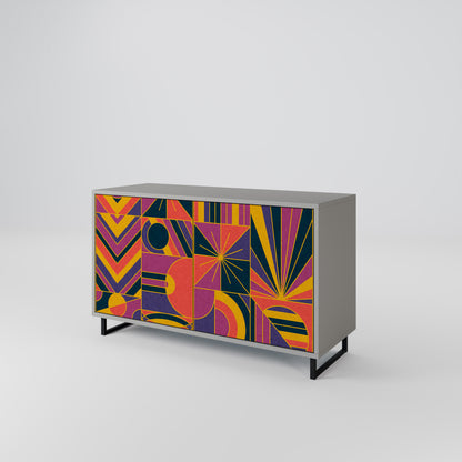 ELECTRIC PATTERNS 2-türiges Sideboard