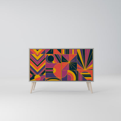 ELECTRIC PATTERNS 2-türiges Sideboard