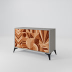 PRISM MOSAIC Sideboard mit 2 Türen in Grau