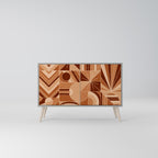 PRISM MOSAIC Sideboard mit 2 Türen in Grau