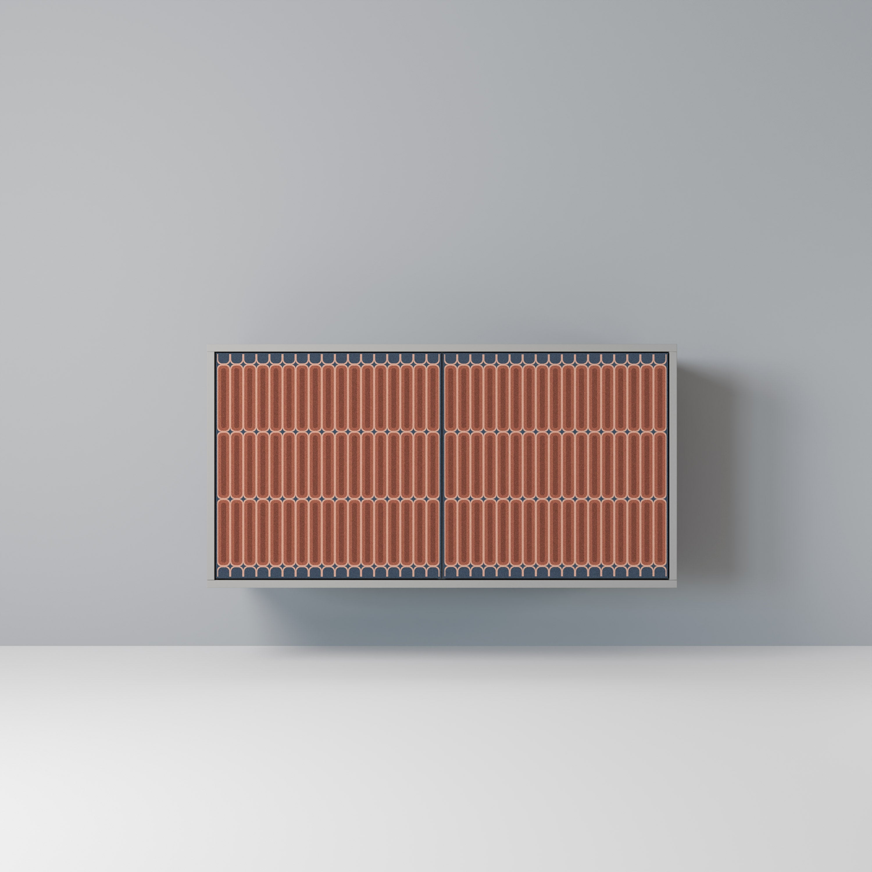 HYPNOTIC GATE Sideboard mit 2 Türen in Grau