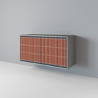 HYPNOTIC GATE Sideboard mit 2 Türen in Grau