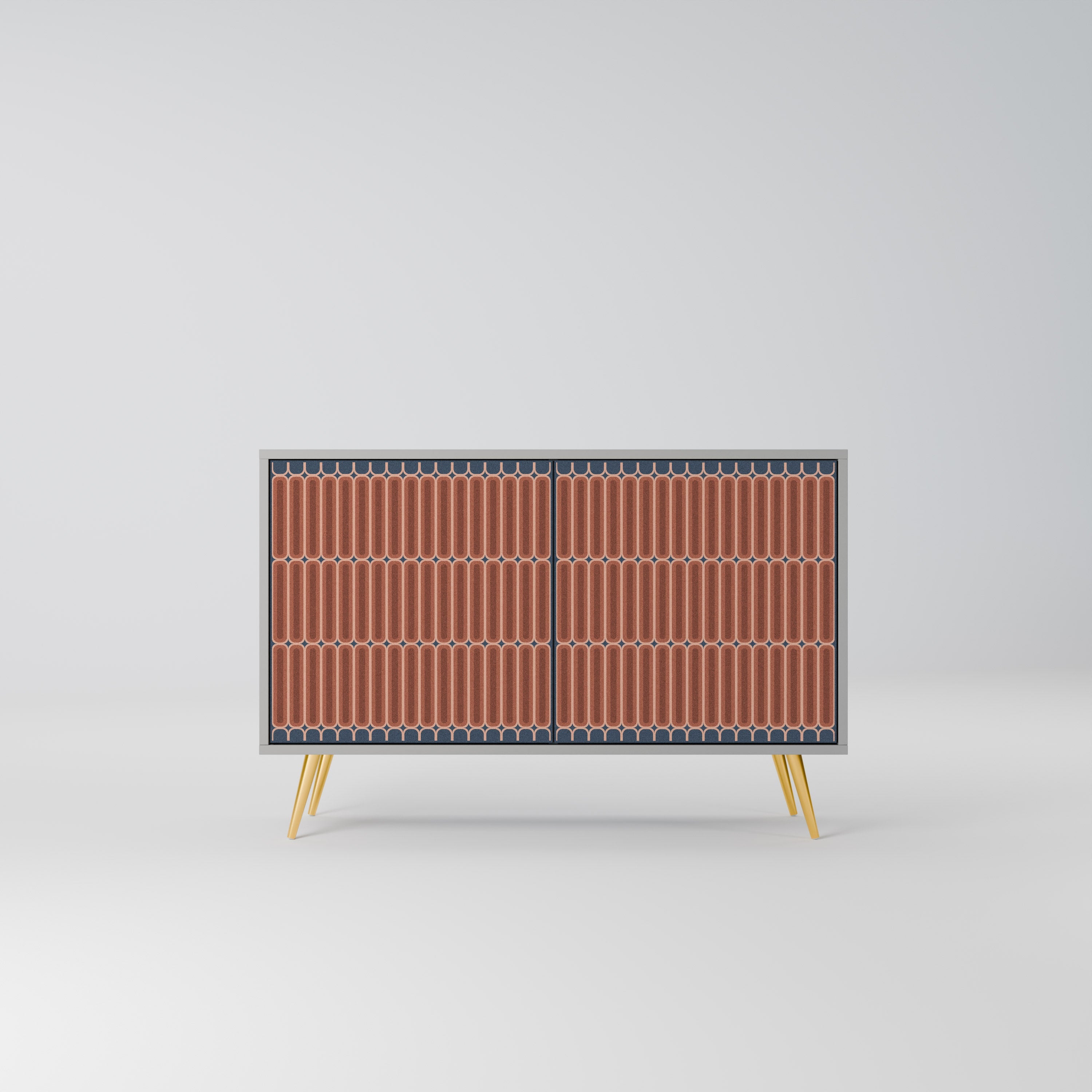 HYPNOTIC GATE Sideboard mit 2 Türen in Grau