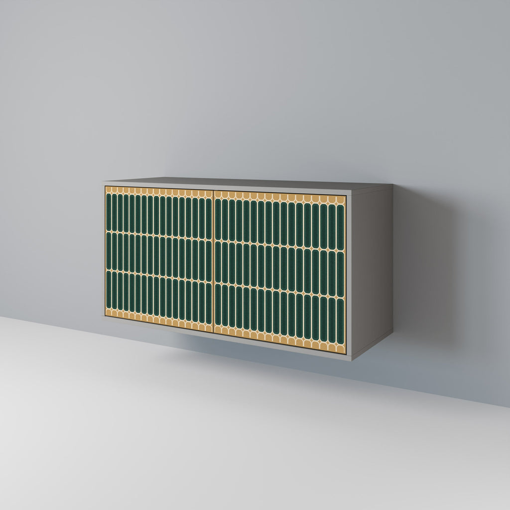 ILUSION GATE Sideboard mit 2 Türen in Grau