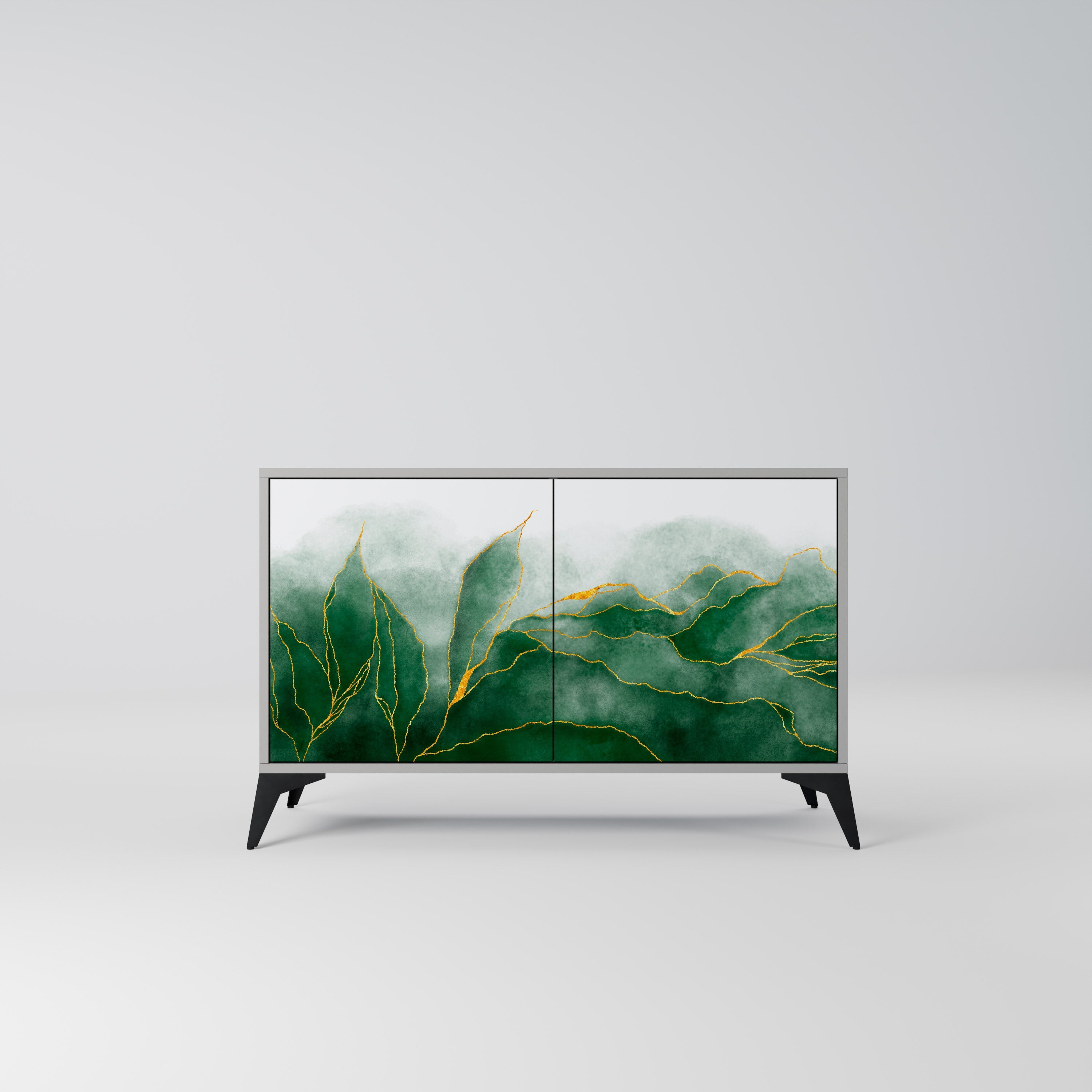 EXPENSIVE NATURE Sideboard mit 2 Türen in Grau