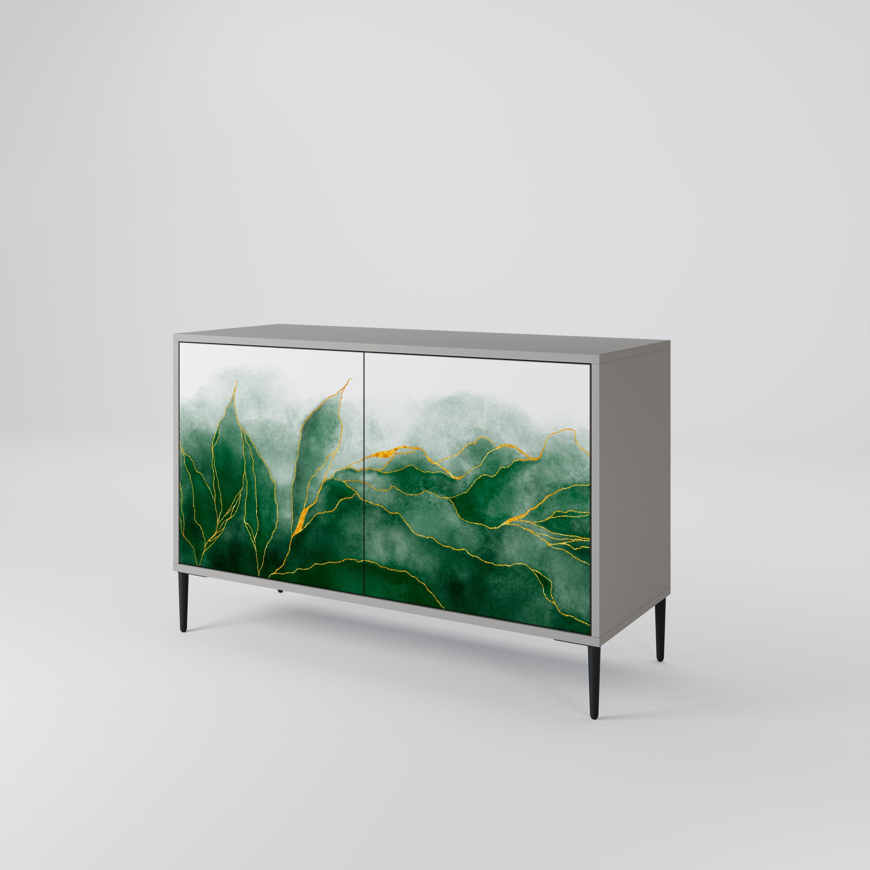 EXPENSIVE NATURE Sideboard mit 2 Türen in Grau