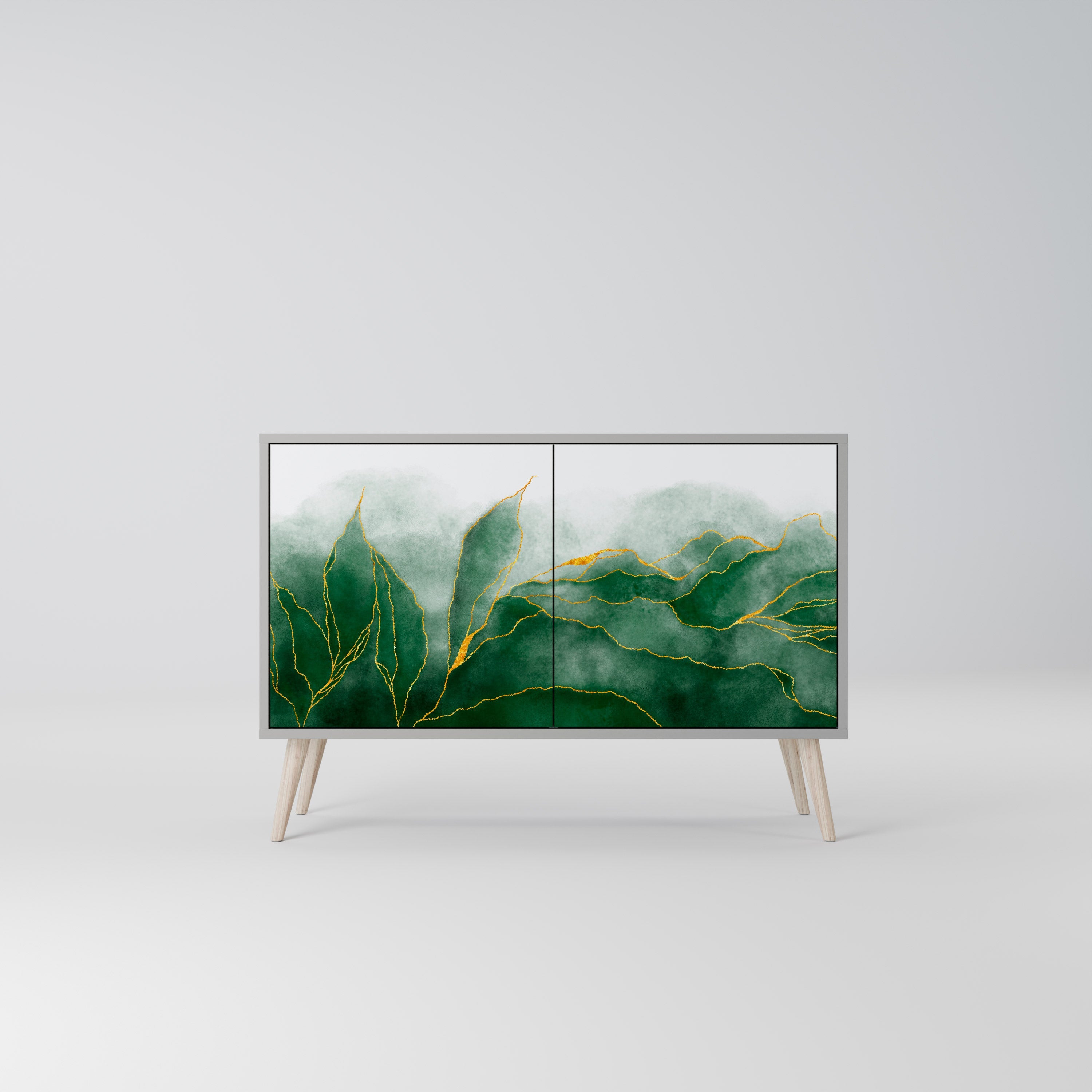EXPENSIVE NATURE Sideboard mit 2 Türen in Grau