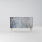MUTED ARC Sideboard mit 2 Türen in Grau