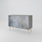 MUTED ARC Sideboard mit 2 Türen in Grau