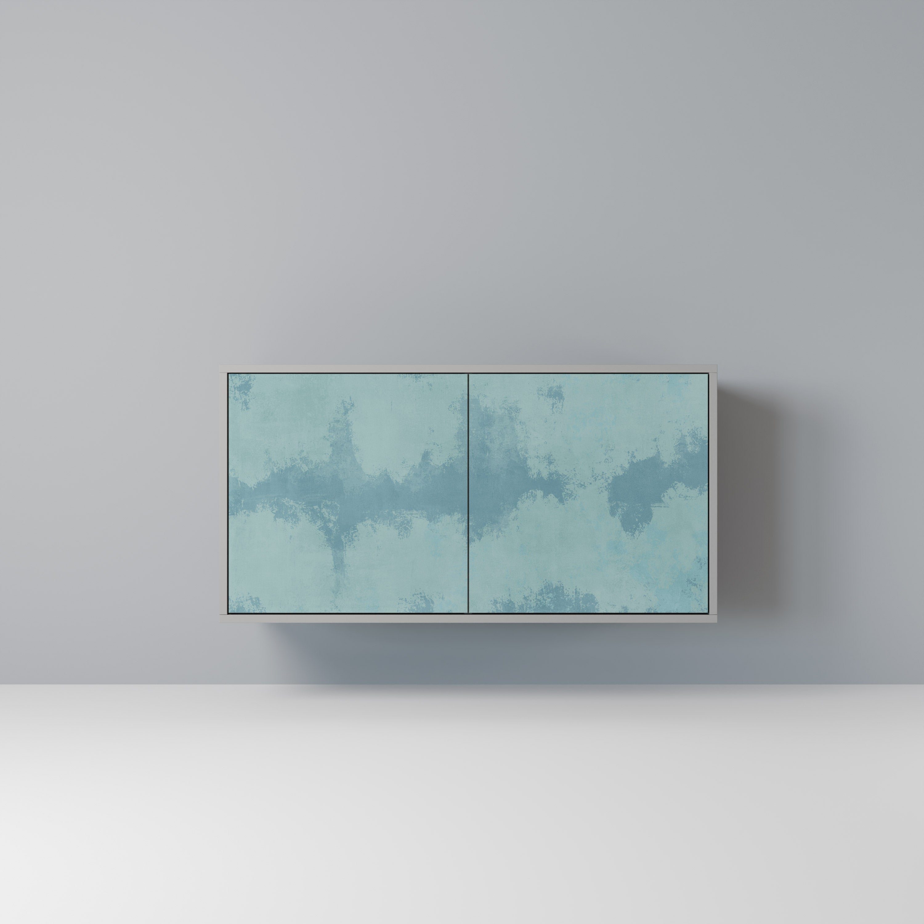 SKY WASH Sideboard mit 2 Türen in Grau