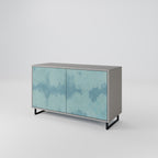 SKY WASH Sideboard mit 2 Türen in Grau