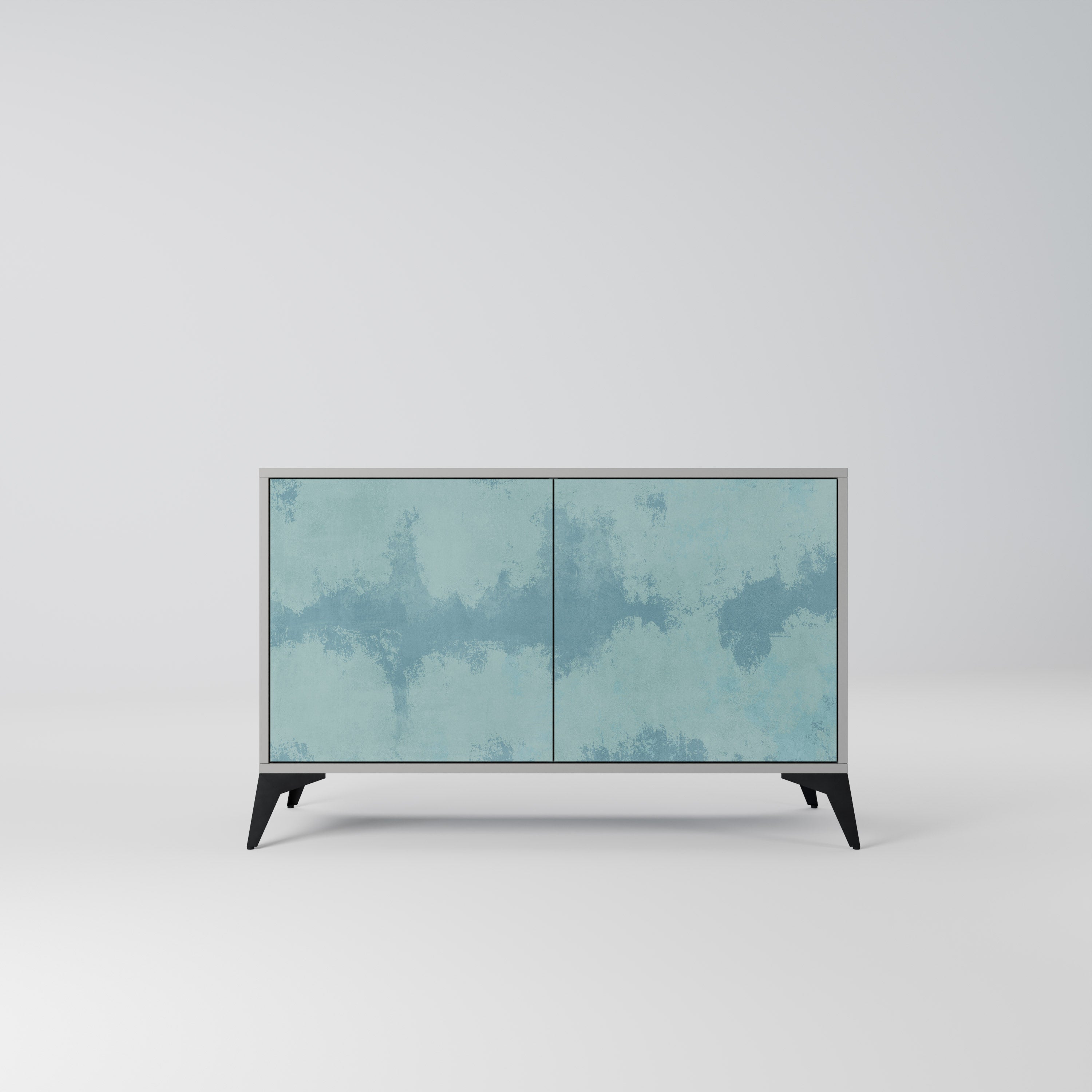 SKY WASH Sideboard mit 2 Türen in Grau