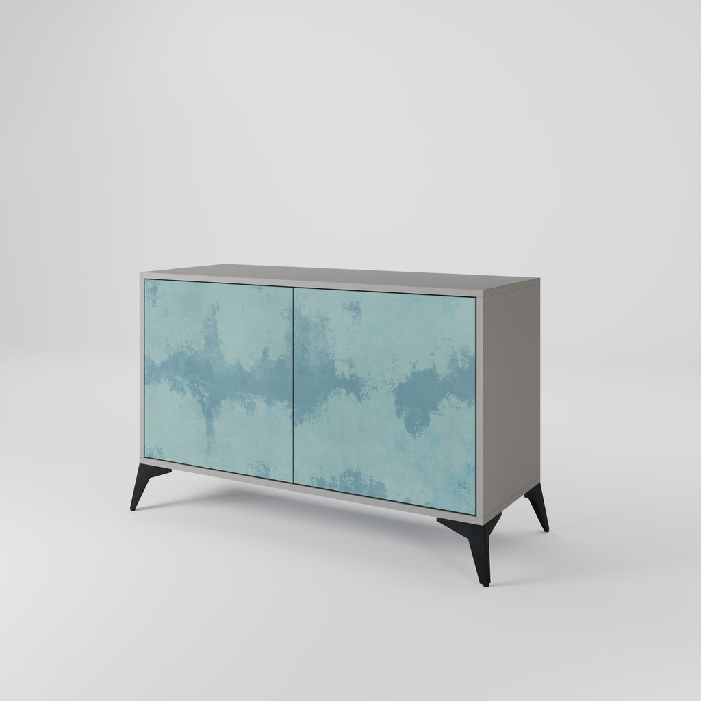 SKY WASH Sideboard mit 2 Türen in Grau