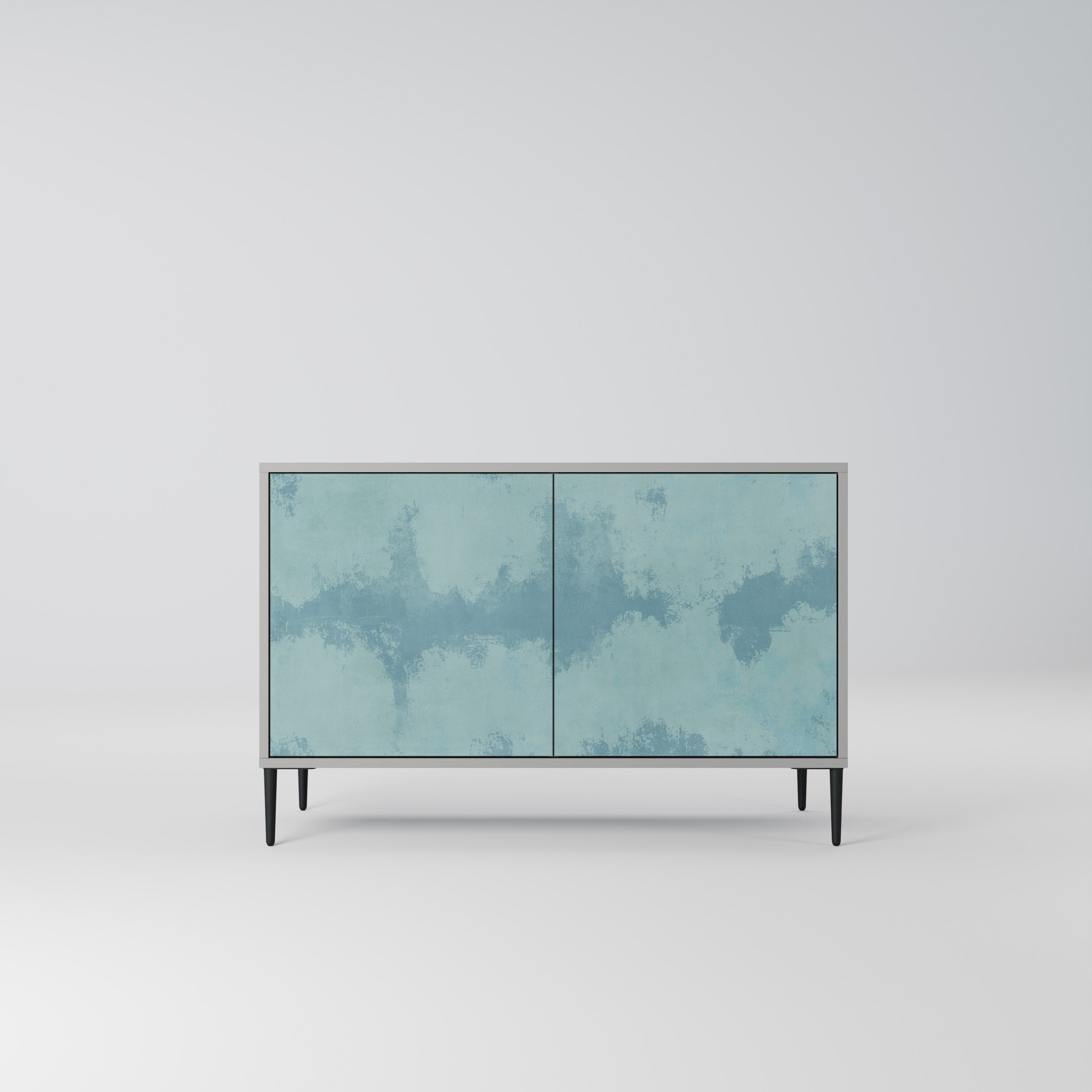 SKY WASH Sideboard mit 2 Türen in Grau