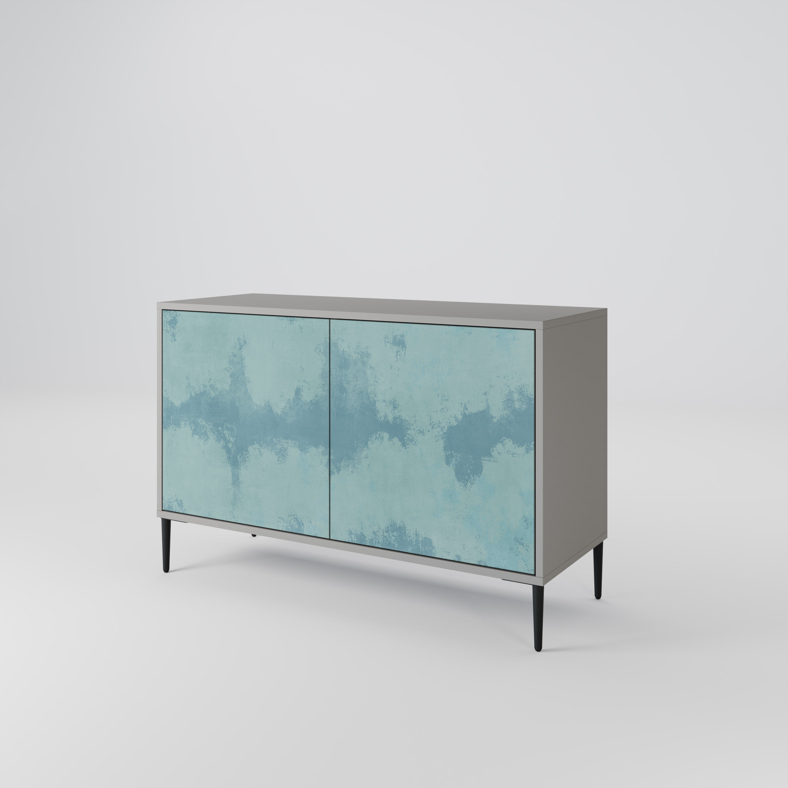 SKY WASH Sideboard mit 2 Türen in Grau