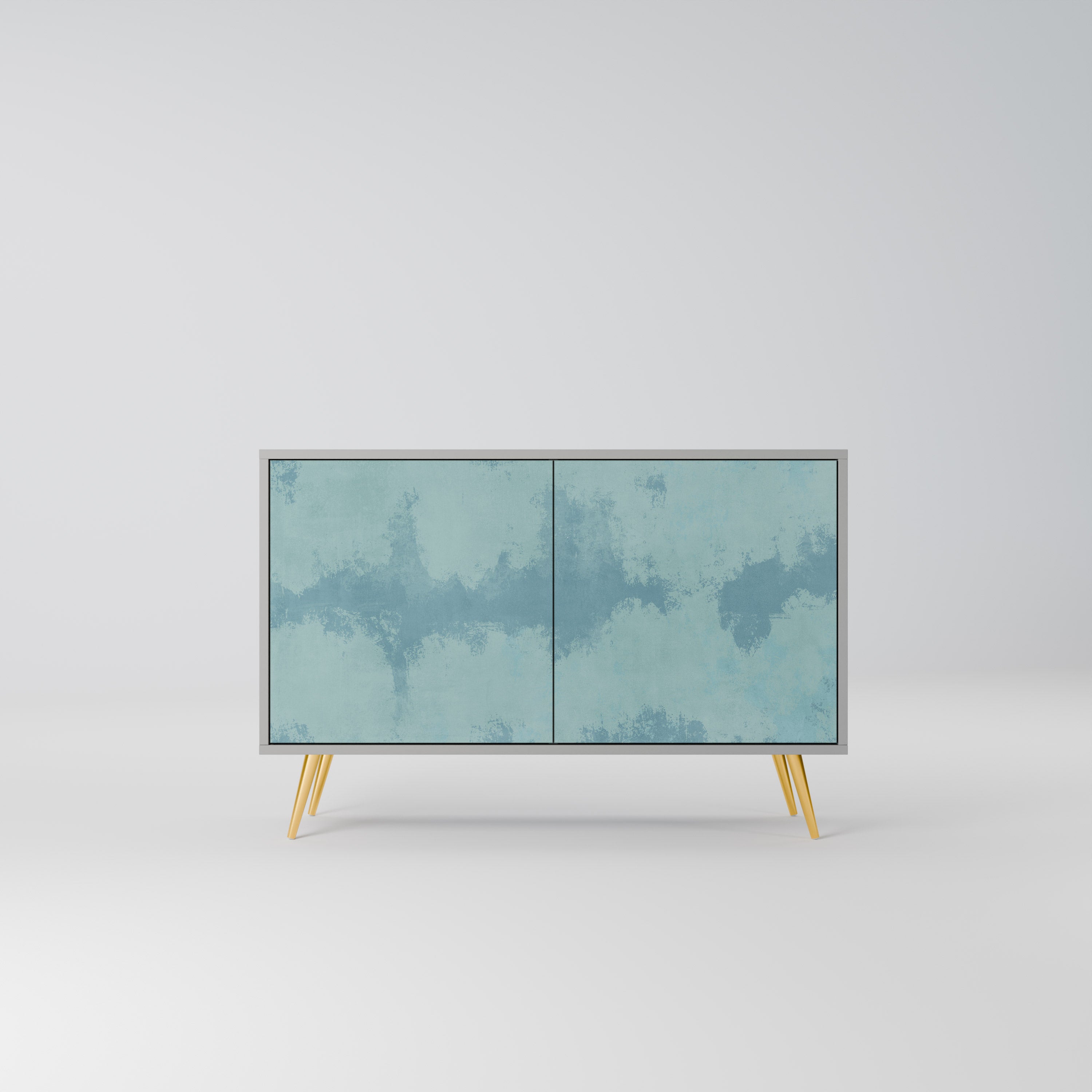 SKY WASH Sideboard mit 2 Türen in Grau